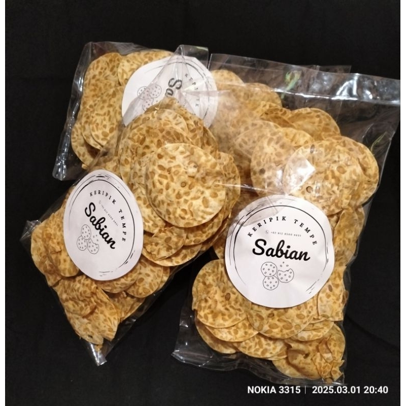 

Keripik Tempe Sabian (Original)