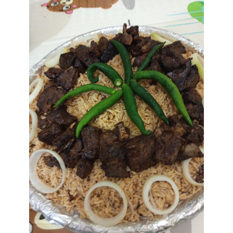 

Nasi Kebuli Kambing, Nasi Kebuli Ayam, Nasi Basmati