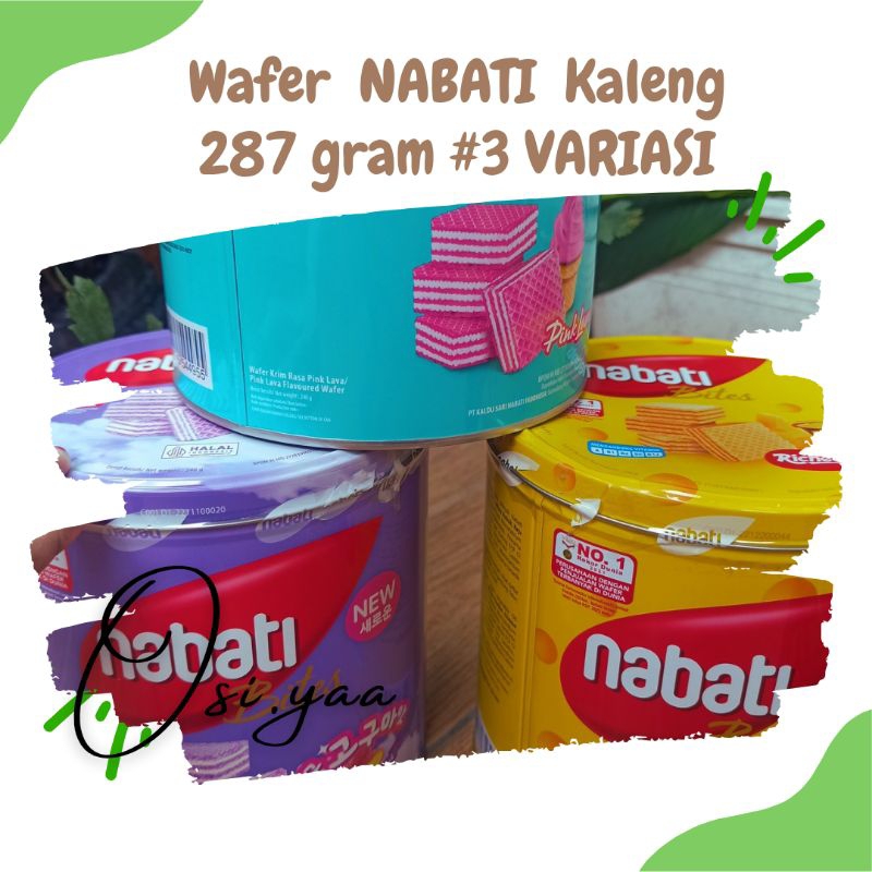 

WAFER NABATI #287 GRAM 3 VARIASI