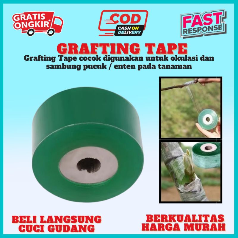 GRAFTING TAPE PLASTIK OKULASI CANGKOK TANAMAN