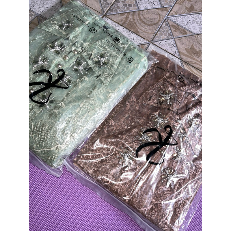 Gamis outer payet lepas pasang