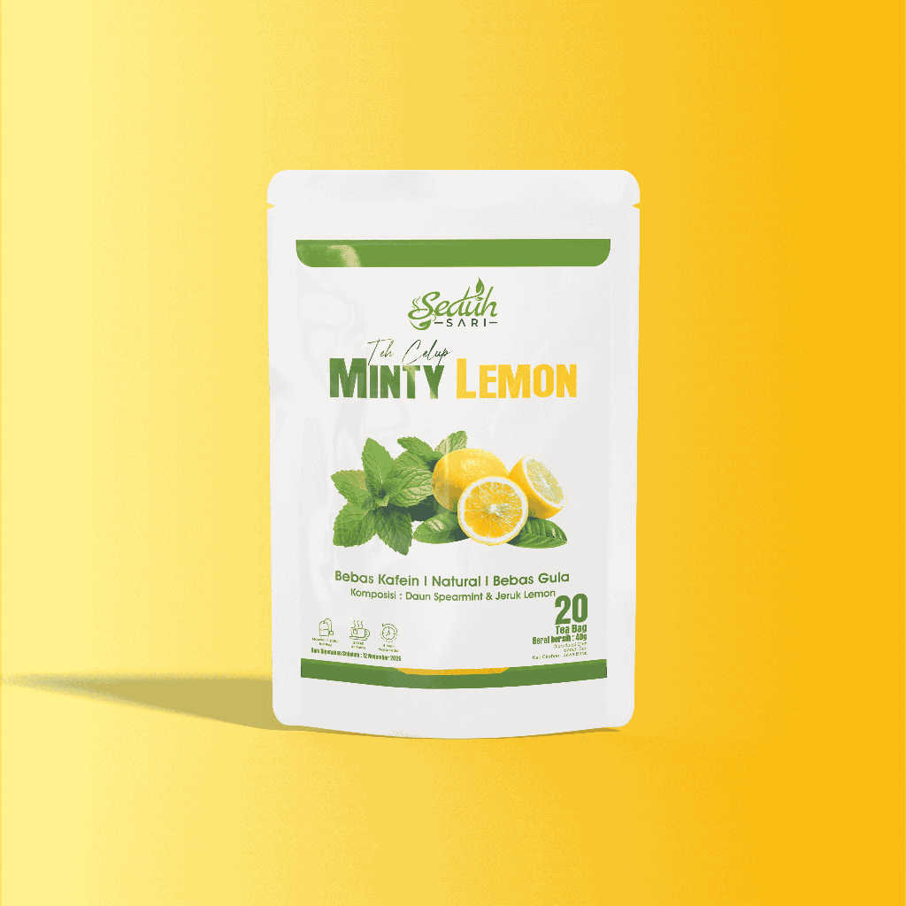 

Seduh sari | Minty Lemon | Teh | Spearmint Lemon | 20 tea bag