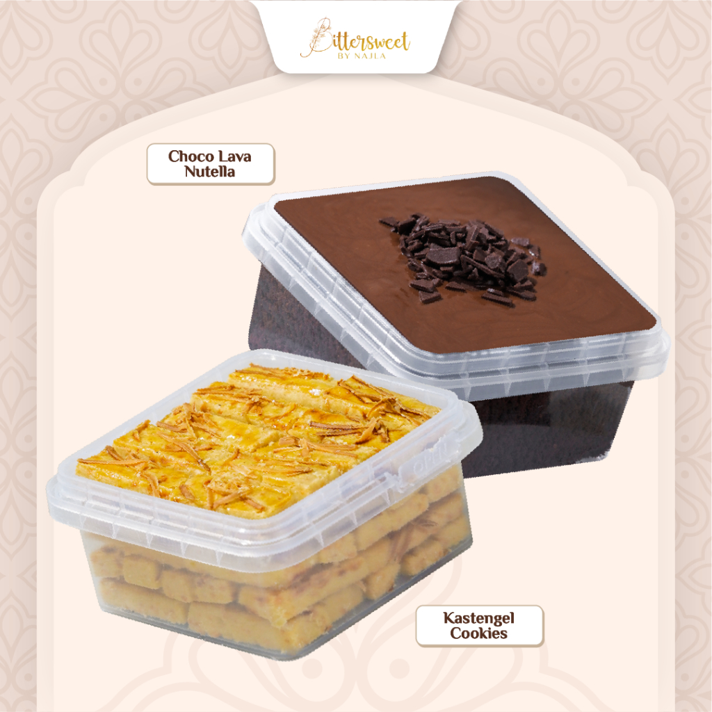 

[ Paket Ngabuburit ] Kastangel Cookies + Choco Lava Nutella [ Spesial Ramadhan ]