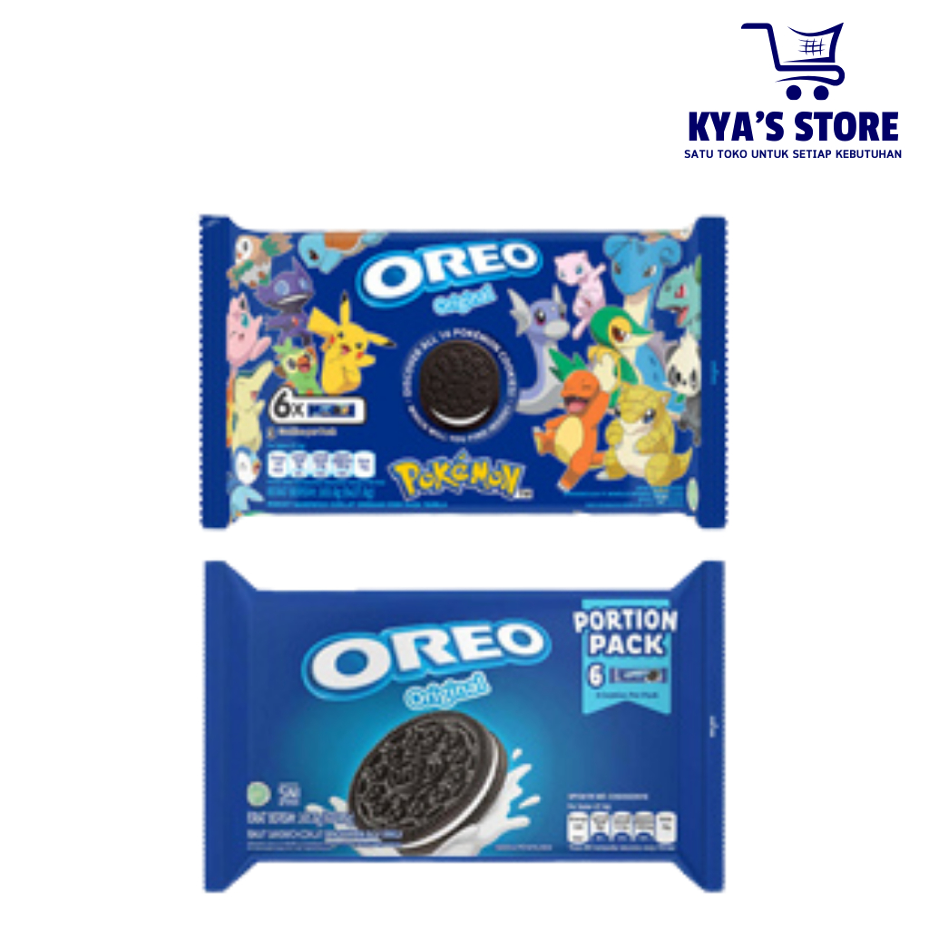 

Oreo Portion Pack/ Oreo Sachet isi 6 @27,6gr