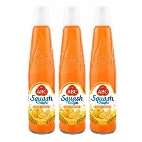 

ABC Sirup Squash Delight jeruk 450 ml