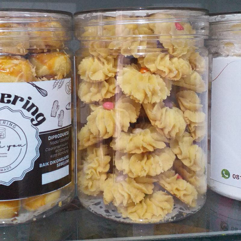 

Kue Semprit Toples 500 gram Kue Kering Lembut