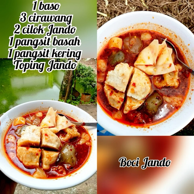 

Baso ayam mix cirang & boci jando