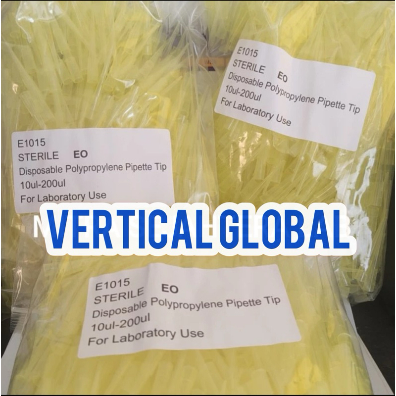 Yellow Tip / Pipet Tip Kuning / Tip Yellow 10- 200 uL Serena