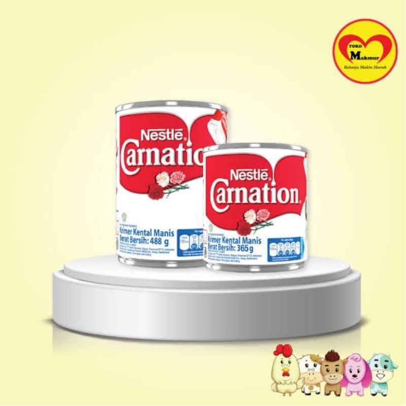 

Nestle Carnation Krimer Kental Manis Kaleng 365gr / 488gr