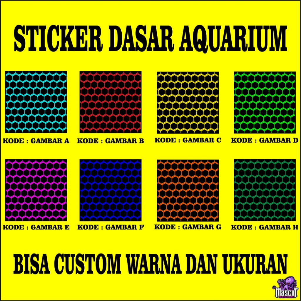 STICKER AQUARIUM, STIKER AKUARIUM, AQUASCAPE,  STIKER KACA AQUARIUM, STIKER BACKGROUND AQUARIUM, STI
