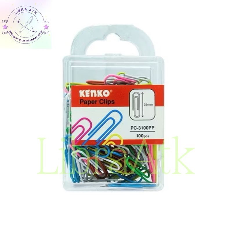

LA - Paper klip Kenko per box / klip kertas / penjepit kertas merk Kenko