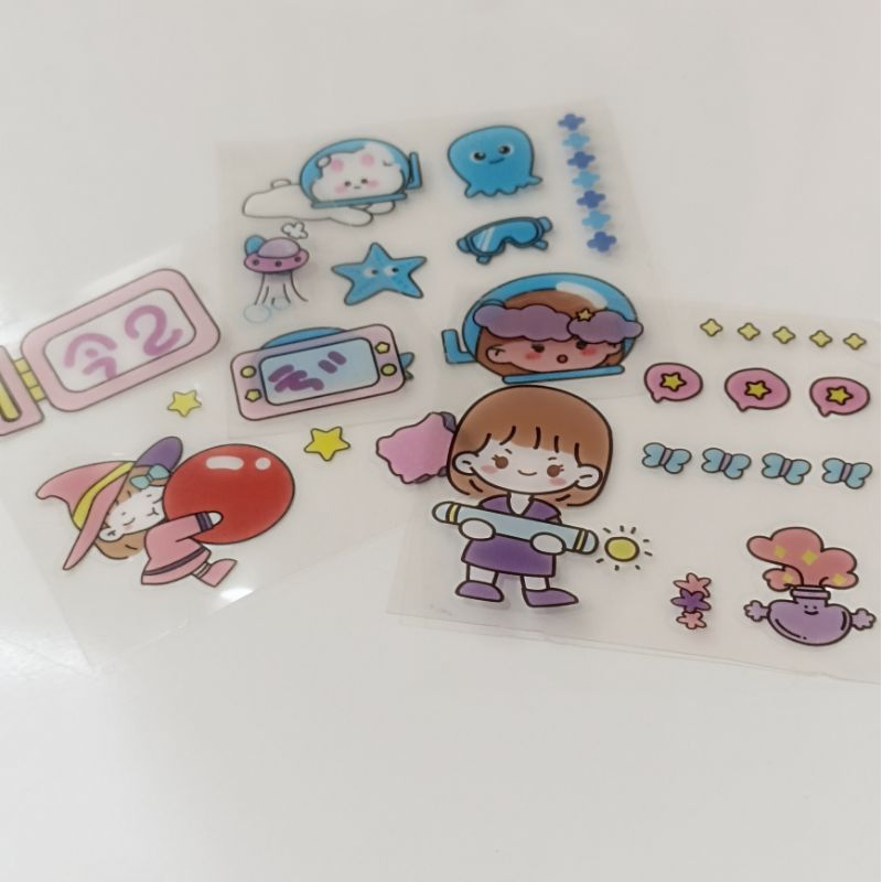 

꒰ Sticker momo 2pcs ꒱ READ DESC!
