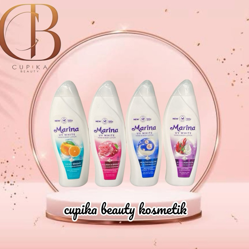 ck} MARINA uv white hand & body lotion 460 ml - 8x advanced brightening