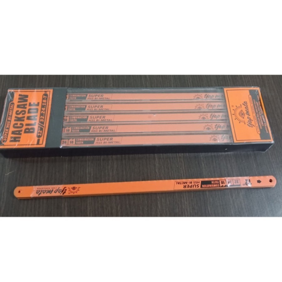 lie01 MATA GERGAJI BESI TJAP MATA 12 INCH 24 T MATA GERGAJI KAYU PLASTIK