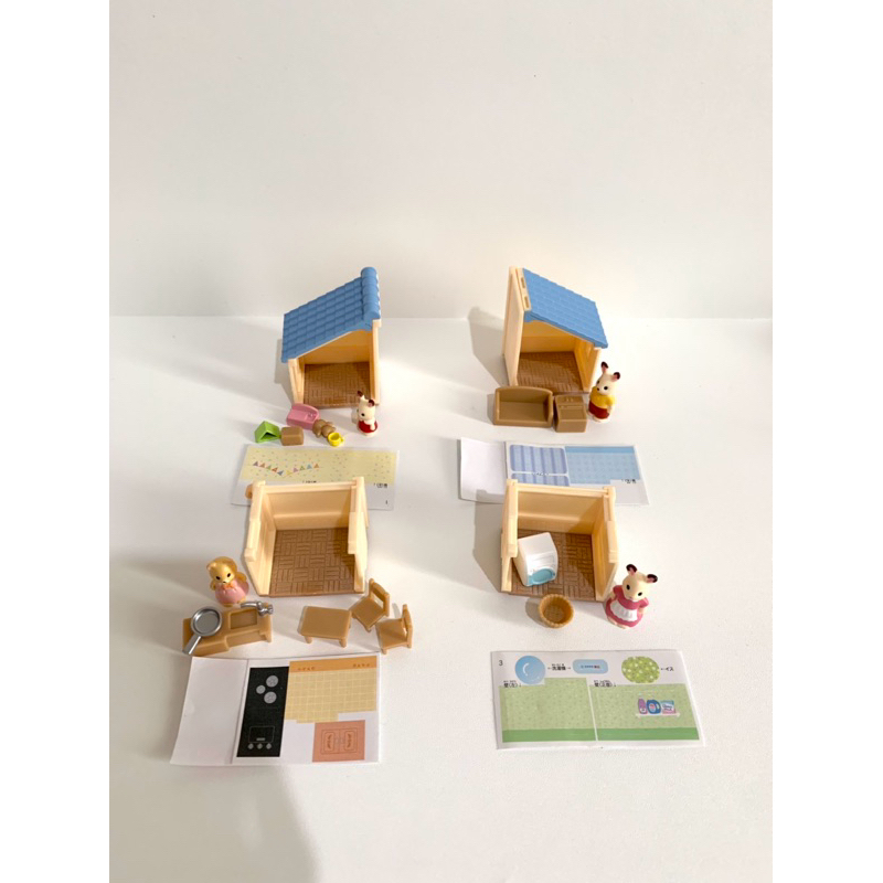 Sylvanian Families Lovely forest House Gashapon