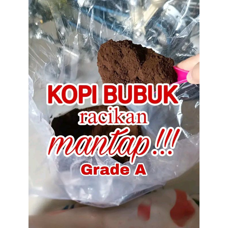 

Kopi Bubuk Hitam Racikan Mantap!!! 250g: Surga di Setiap Tegukan