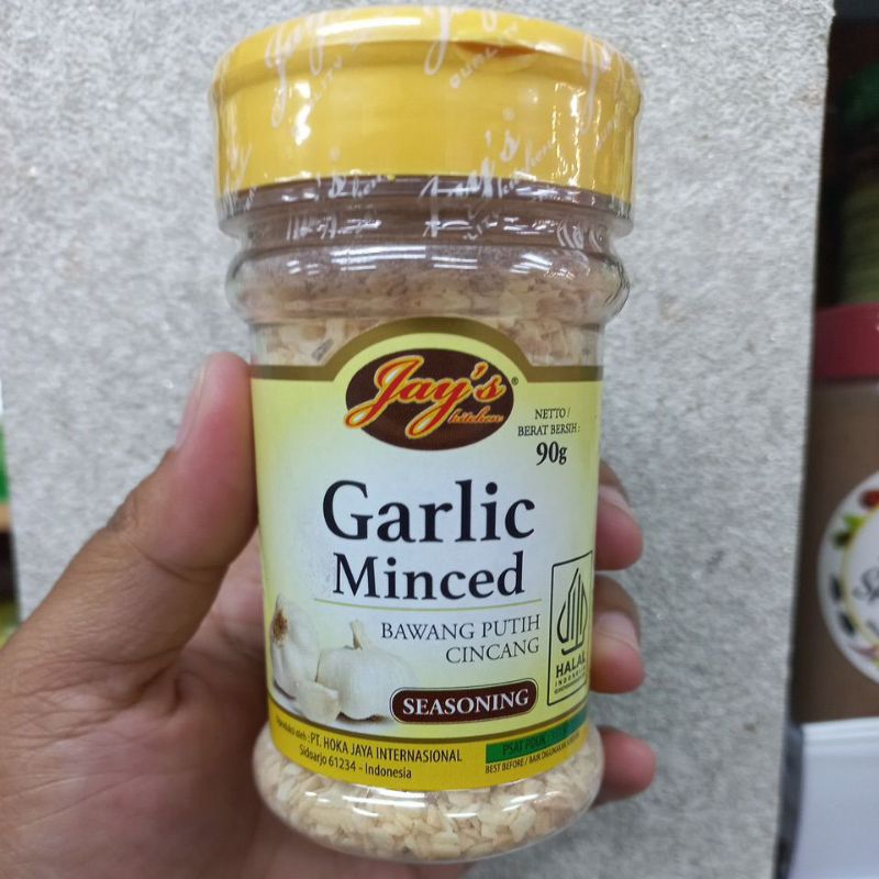 

Jay's Garlic Minced 90gr
