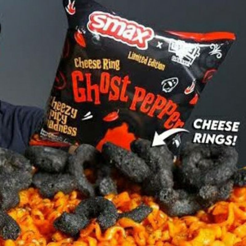 

SMAX RING KEJU GHOST PEPPER NETTO 40 GR