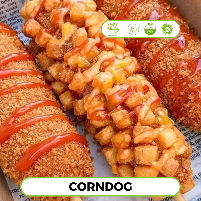

Corndog isi mozarella / sosis isi 3 pcs - supplier HOREKA