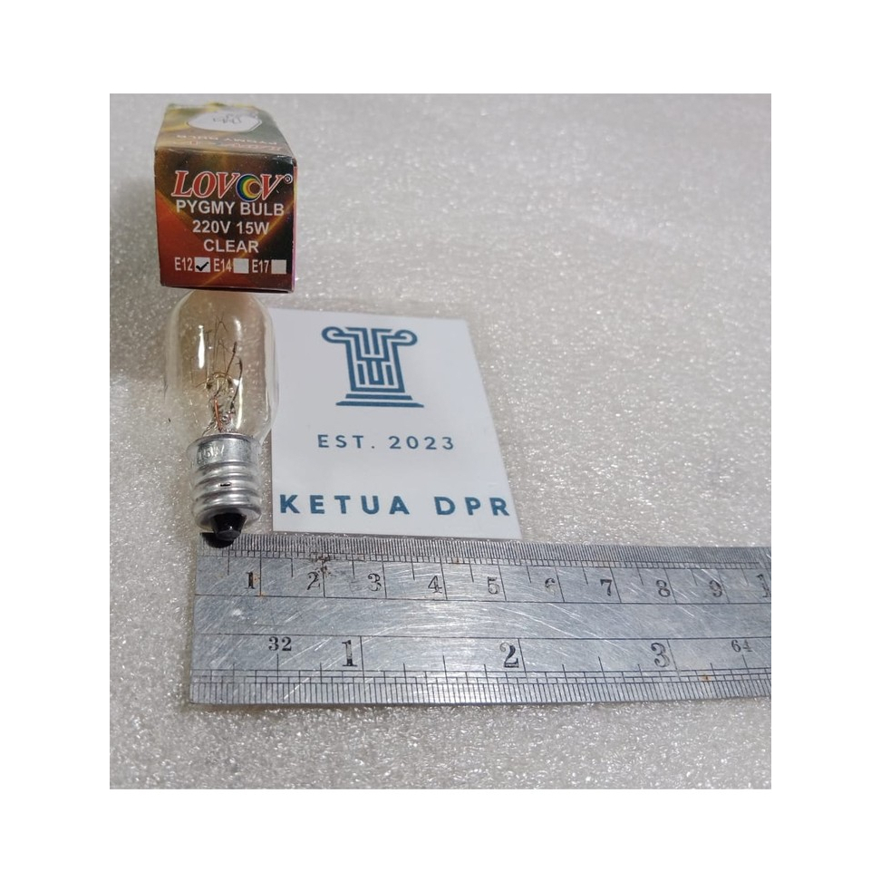 ORIGINAL LAMPU KULKAS MODEL E 12 SHARP LG SAMSUNG POLYTRON AQUA TOSHIBA PANASONIK DAN LAINNYA