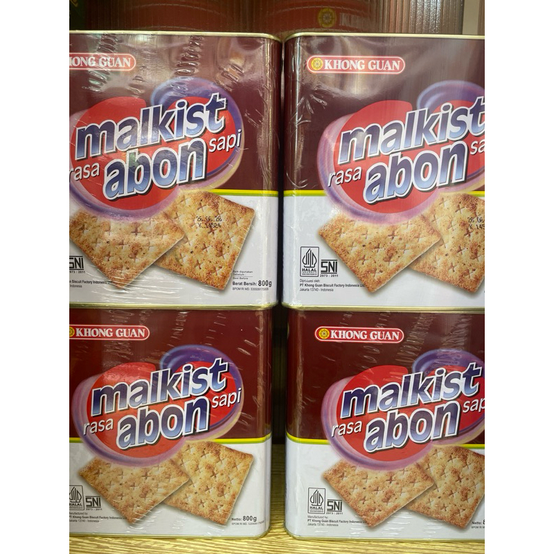 

Khong Guan Malkist Abon 800g