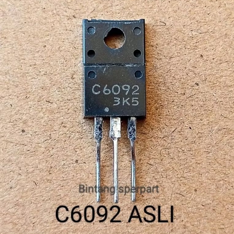 TRANSISTOR C6092 ORIGINAL TRANSISTOR C 6092 TRANSISTOR C6092 ASLI