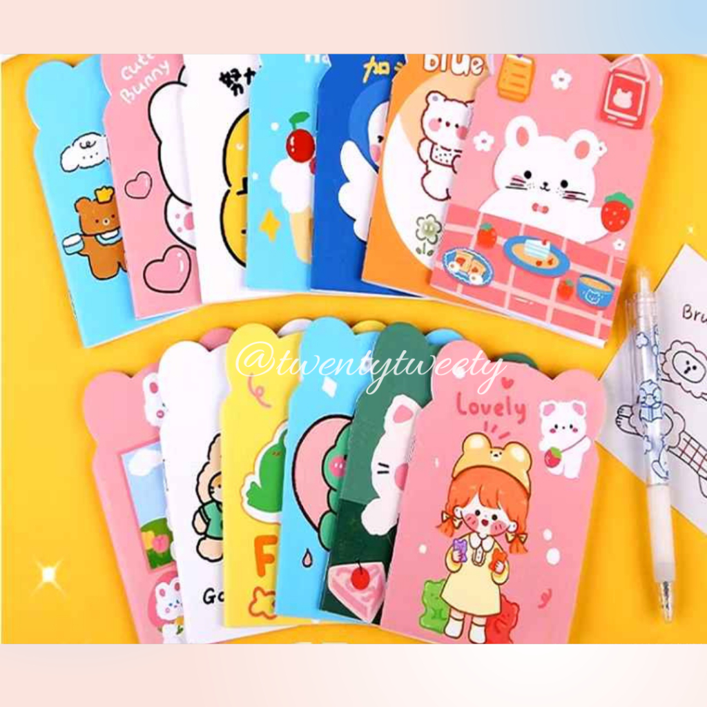 

Mini Note Book / Buku Catatan Kecil Motif Random (Tidak Bisa Pilih Motif)