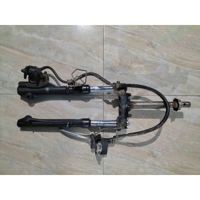 SHOCK DEPAN BAHAN AS BARET, SATU SET HONDA BEAT INJEKSI, BEAT KARBU