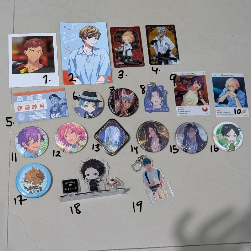 merch paradox live ensemble stars tears of themis bsd lovebrush chronicles twst blue period