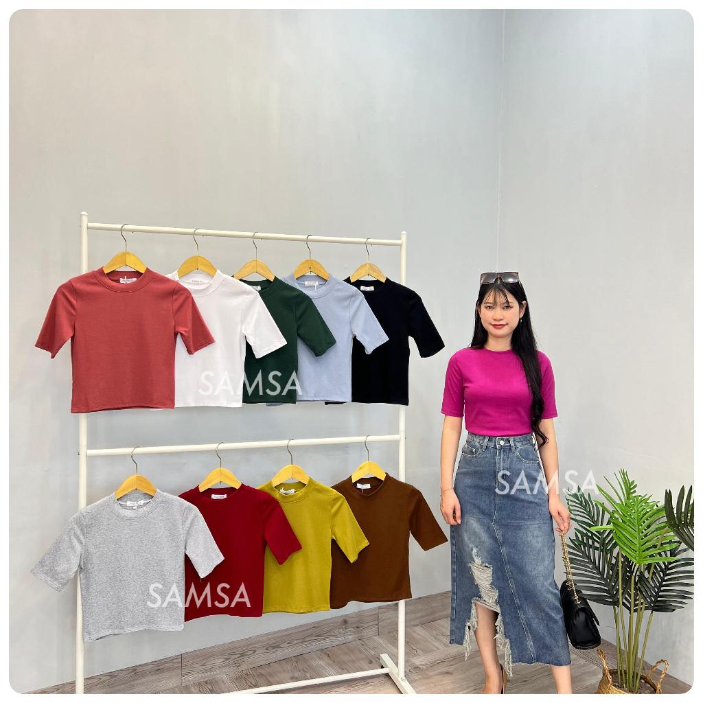 JFC 910 - ATASAN BLOUSE WANITA POLOS | KAOS POLOS WANITA LENGAN 3/4