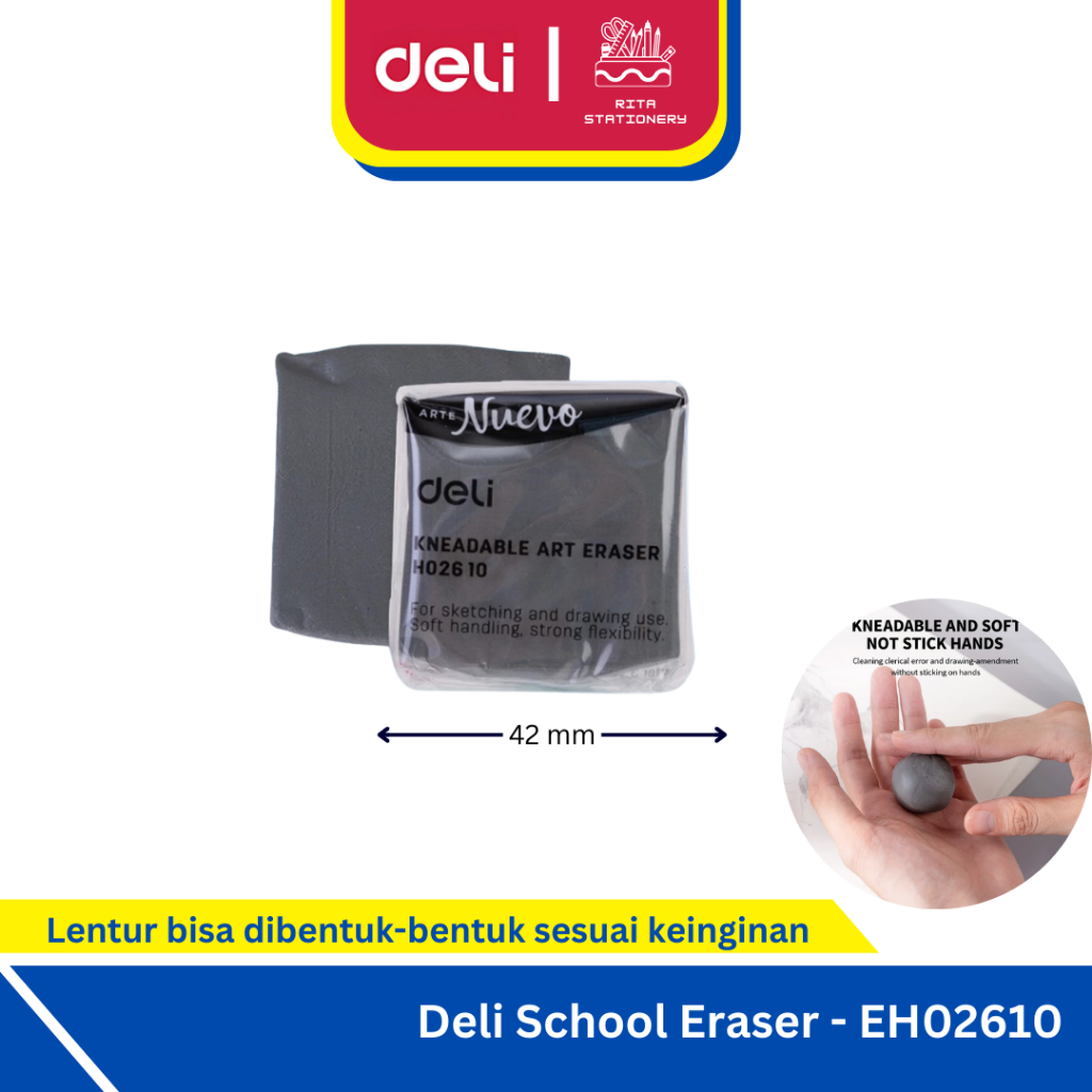

Deli Penghapus Viral School Eraser / Penghapus Bersih Bisa Dibentuk Sesuai Keinginan EH02610