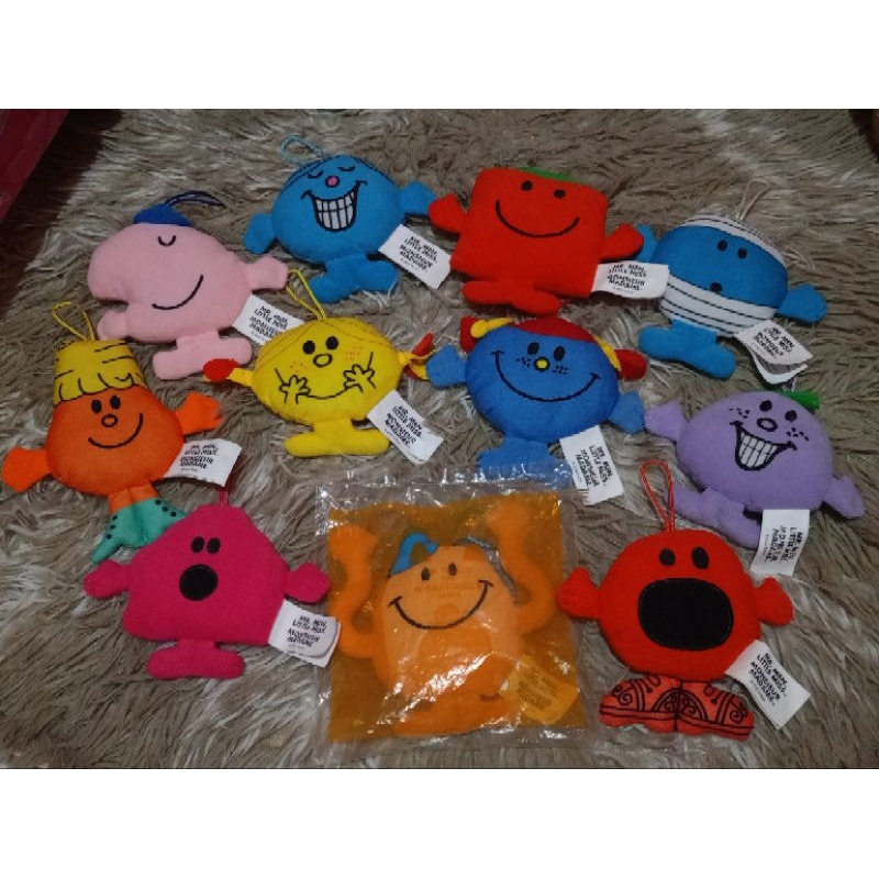 Gantungan Kunci Boneka Mr. Men and Little Miss Ex-store / Mr. Men and Little Miss Keychain Ex-store