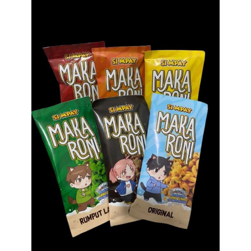 

ADY78 Makaroni isi 50 pcs mix 6 varian rasa ide usaha rung by si mpay snack cemilan renyah lezat