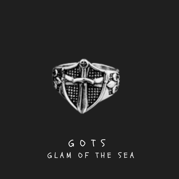 GOTS - Cincin Pedang/King of Sword Pria Anti Karat