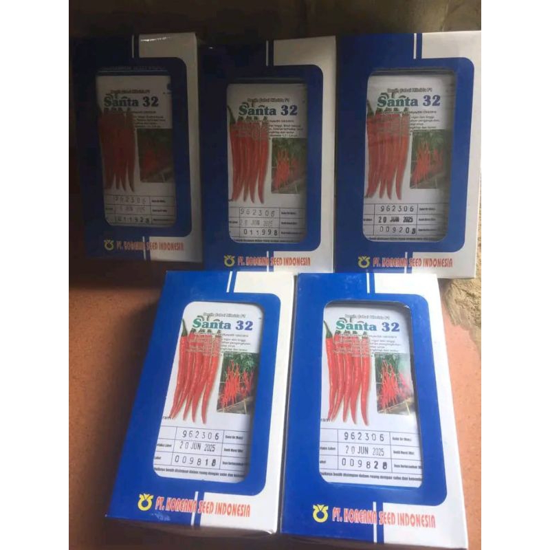 Benih cabe besar santa 32 f1 10 gram