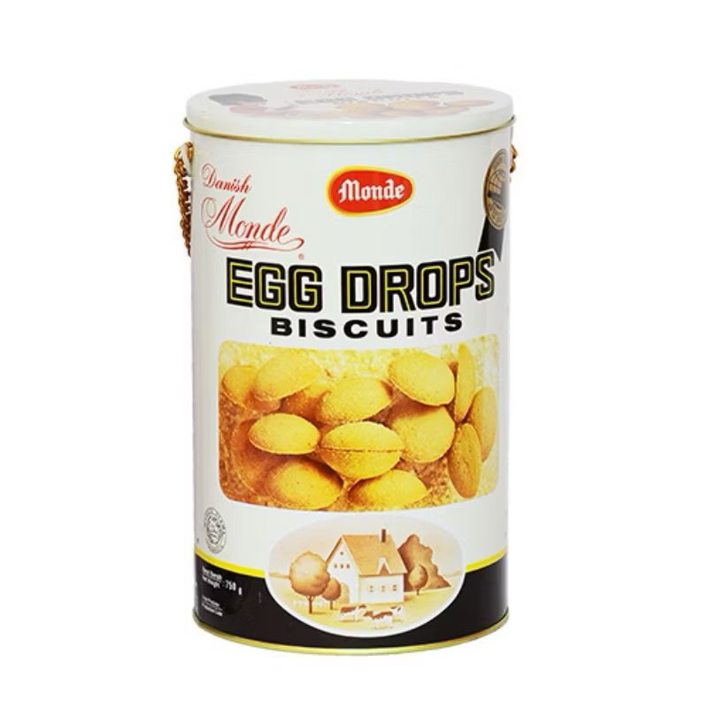 

MONDE EGG DROPS BISKUIT KALENG RANTAI