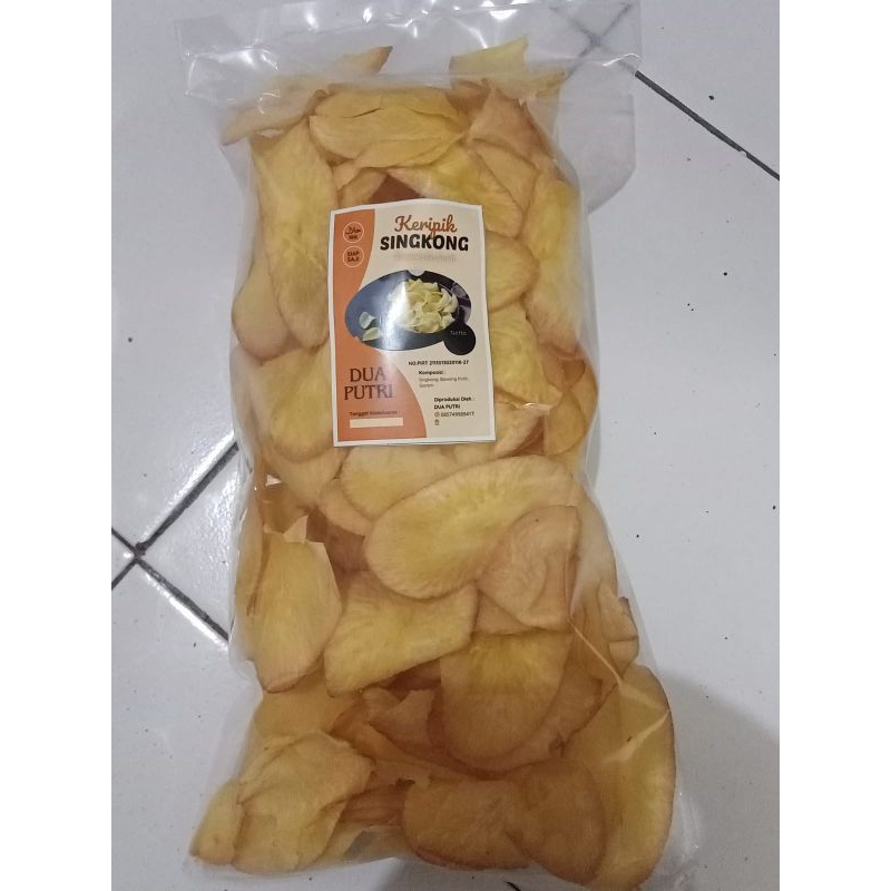 

KERIPIK SINGKONG 500 GRAM ANEKA SNACK DUA PUTRI