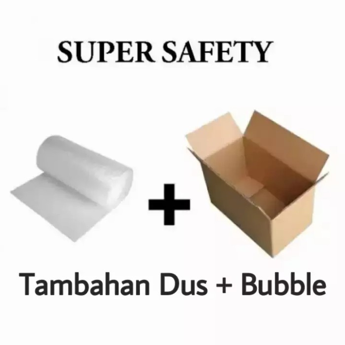 

Tambahan Dus + Bubble