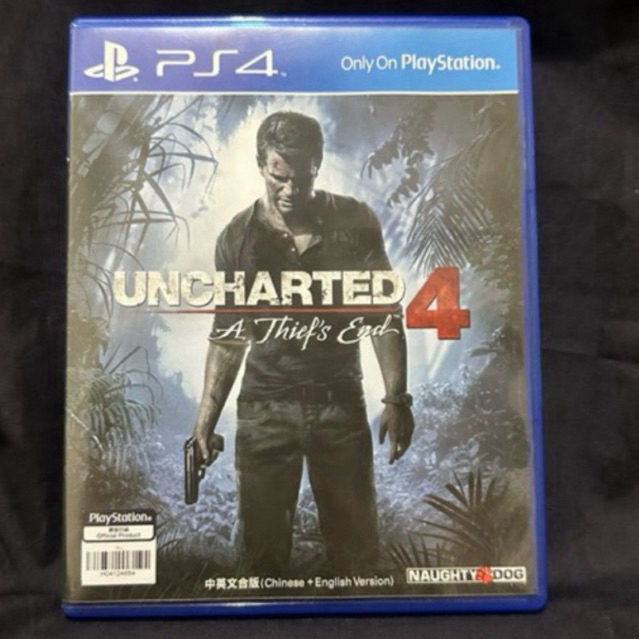 kaset PS4 BD original UNCHARTED 4