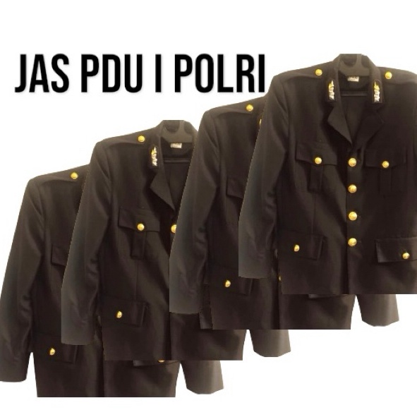 KODE W98X baju jas PDU I dan PDU IV Polri kualitas premium