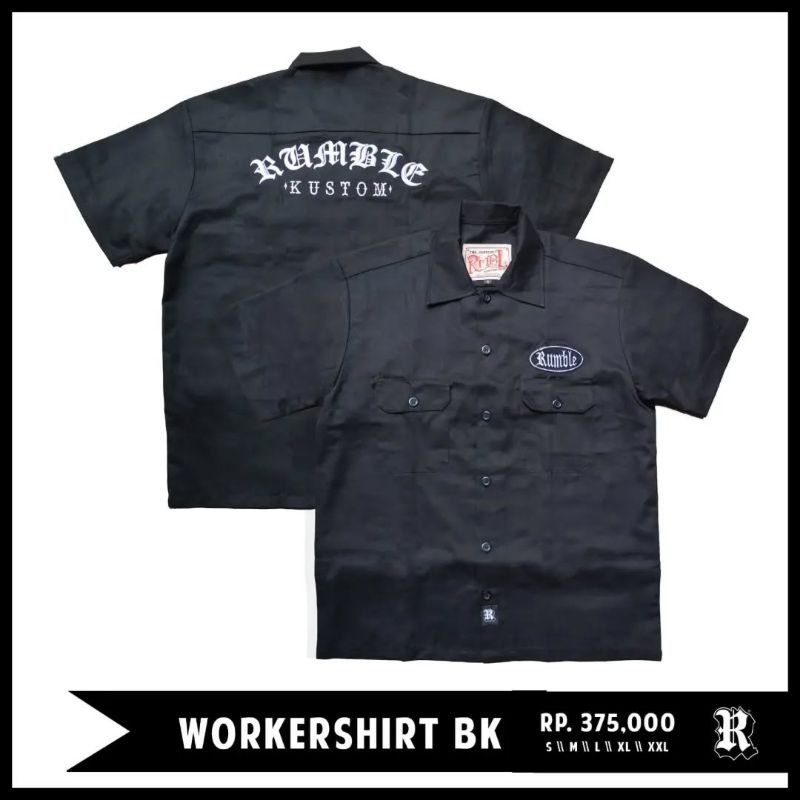WORKSHIRT RUMBLE BK