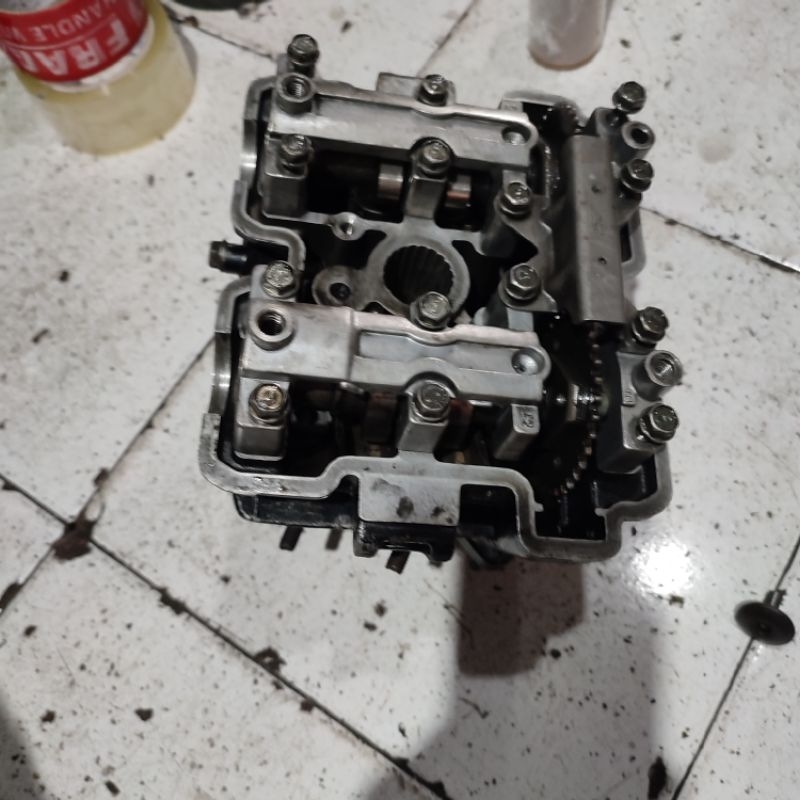 blok hed blok busi original komplit set satria fu