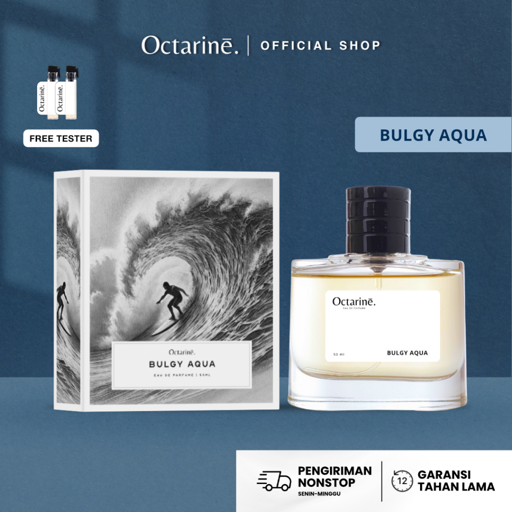 Octarine - Bulgy Aqua Parfum Pria Aroma Citrus Aquatic