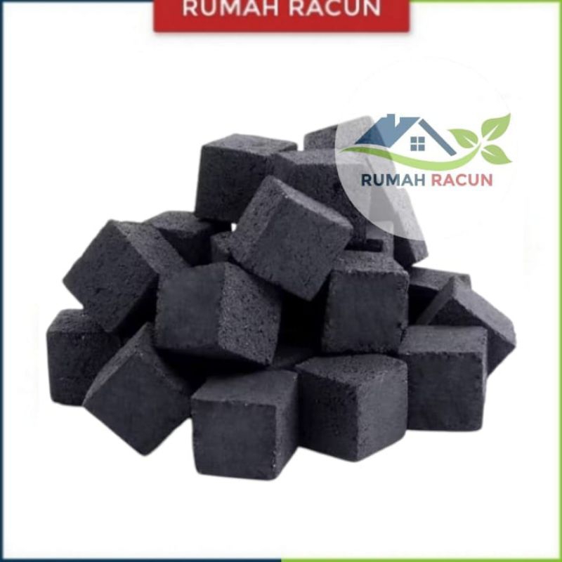 Arang Briket Batok Kelapa Asli Kemasan 500gr