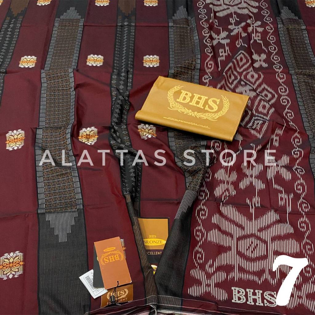 Sarung BHS EXCELLENT & CLASSIC JAQUARD BRONZE Original TANPA DOS/Sarung BHS Excellent Jaguar Bronze 