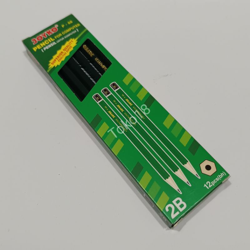 

1 Pak Pensil 2B Joyko Hijau / Pensil Joyko 2B