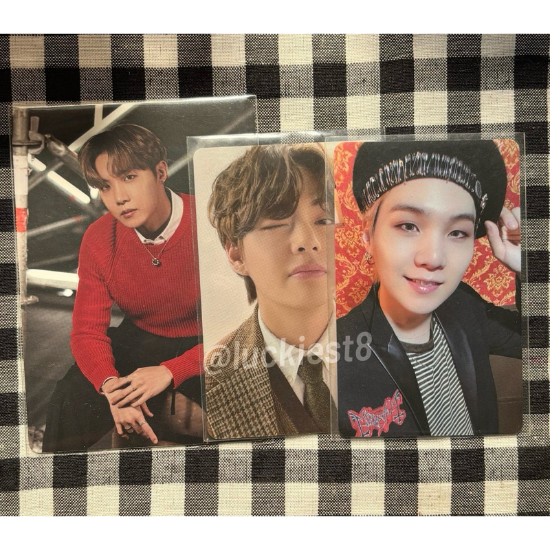 OFFICIAL Photocard BTS Festa21 SG22 MOTS One jhope tae suga