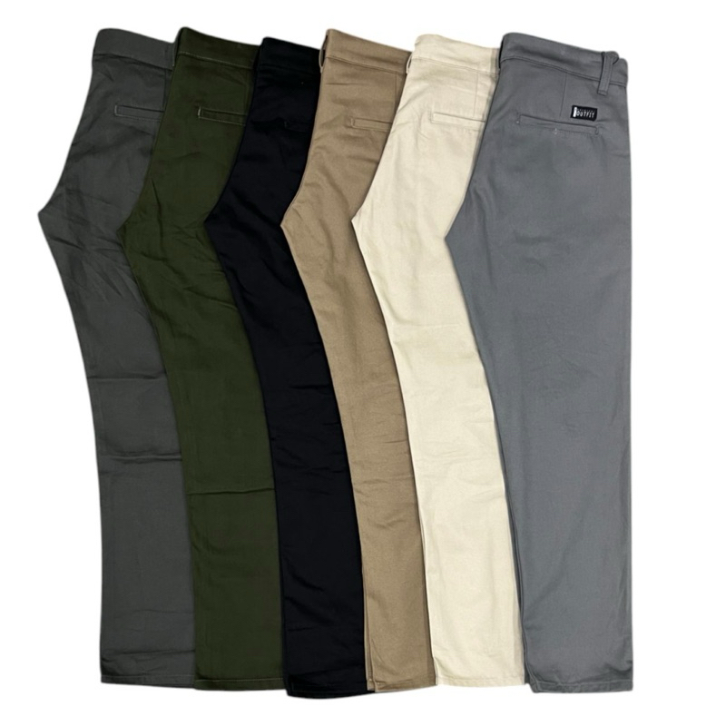 CHINO PANJANG STICING SELVEGE NON STRICT THE ORIGINAL OUTFIT BRAND LOKAL