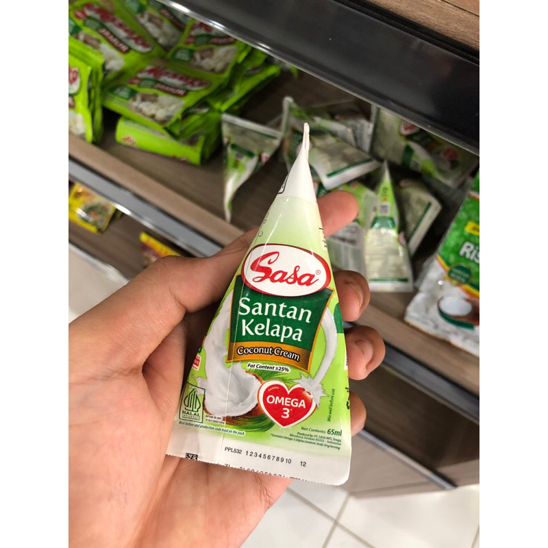 

Sasa santan kelapa omega 3 65ml