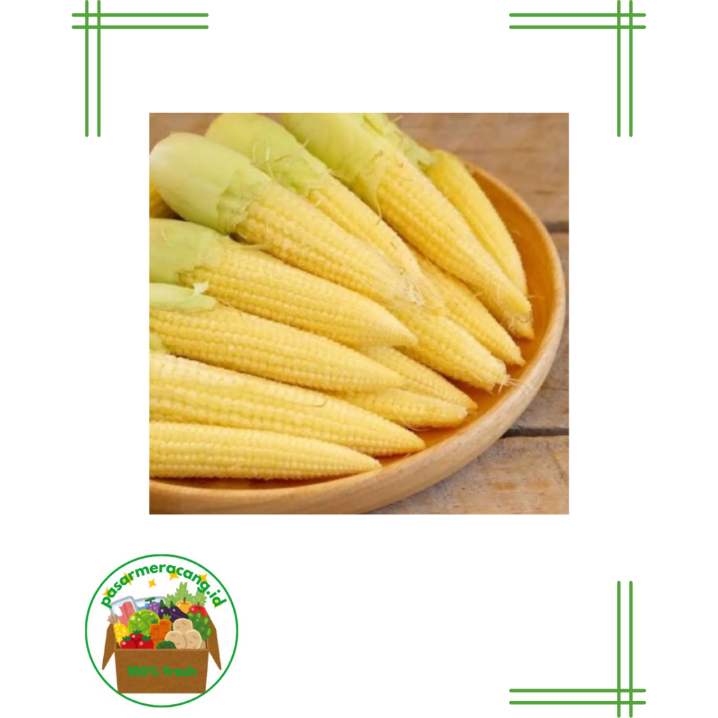 

Baby Corn 250gr dan 500gr / Janten Lokal